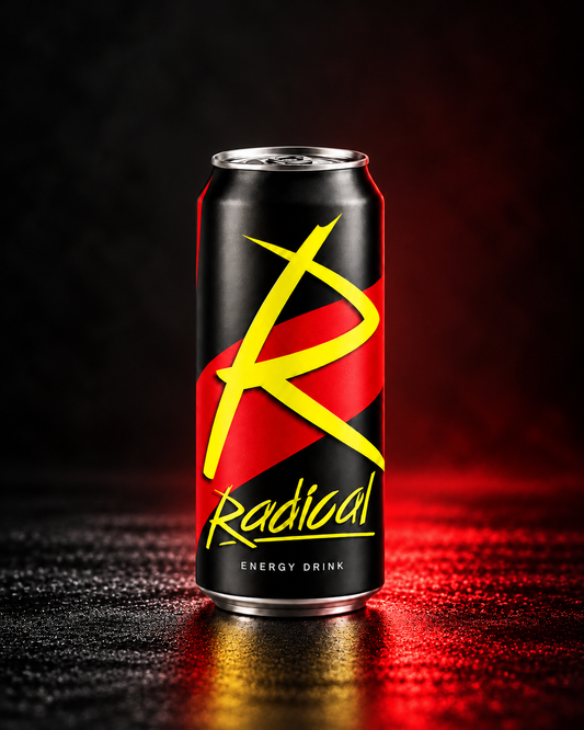Energy Drink Radical Design
